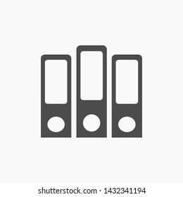 books vector icon 10 eps , Lorem ipsum Flat design