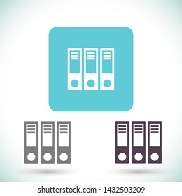 books vector icon 10 eps , Lorem ipsum Flat design