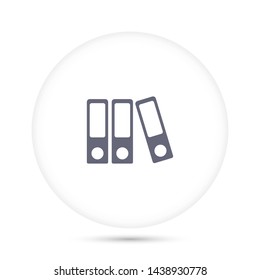 books vector icon 10 eps , Lorem ipsum Flat design