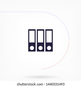 books vector icon 10 eps , Lorem ipsum Flat design