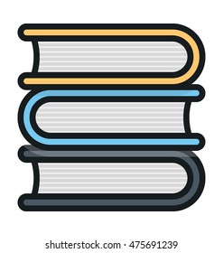 Books Vector Icon