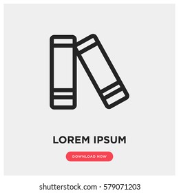 Books vector icon