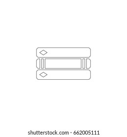 Books vector  icon.