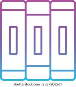Books vector icon. Can be used for printing, mobile and web applications.