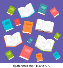 books vector illustration