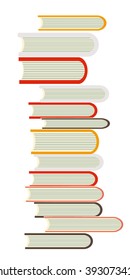 books vector illustration