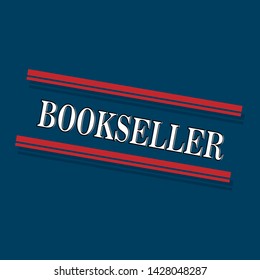 bookseller stamp - original label,sticker,tag