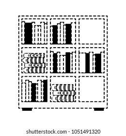 bookshelf and books encyclopedia read