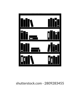 Bookshelf filled with many books