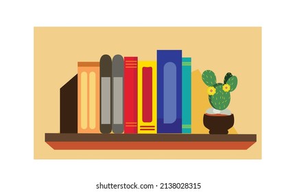 La biblioteca está llena de libros de diferentes tipos.