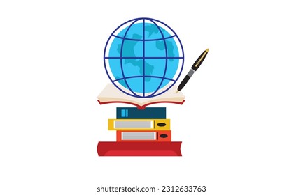 Das Bücherregal ist voller verschiedener Arten von Büchern.