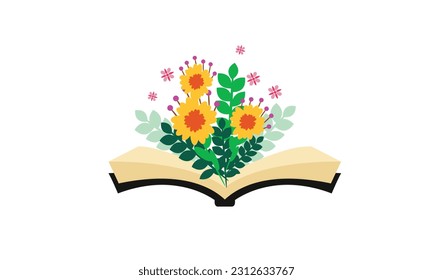 The bookshelf is full of different types of books.