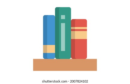 Bookshelf icon from Education  collection. Bookshelf vector isolated on white background.