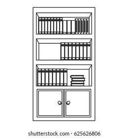 bookshelf literature study image outline
