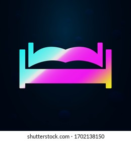 Bookshelf nolan icon. Simple thin line, outline vector of furniture icons for ui and ux, website or mobile application