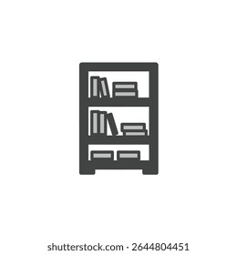 Biblioteca Simbolizando Vastos Conhecimentos Diversos Literatura e Recursos de Crescimento Intelectual