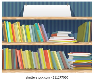 bookshelves