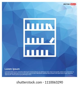 Bookstore, library icon - Free vector icon