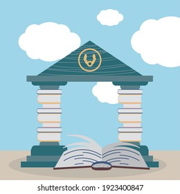 bookstore stack textbooks book read