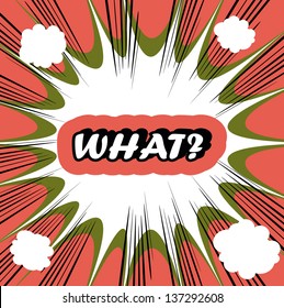 what? boom background