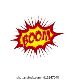 boom cartoon letter
