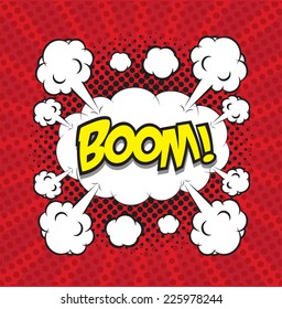 BOOM! Comic Word, Comic Backgound