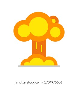 boom explosion icon, illustartion vector. suitable for many purposes.