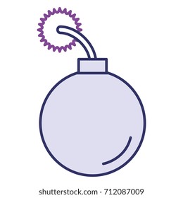 boom explosive isolated icon