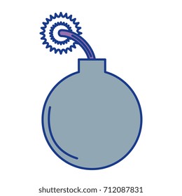 boom explosive isolated icon