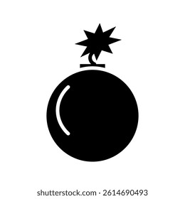 Boom icon on white background