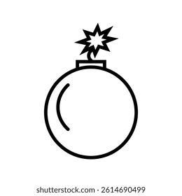 Boom icon on white background