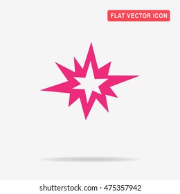 Boom icon. Vector concept illustration for design.