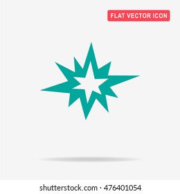 Boom icon. Vector concept illustration for design.