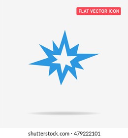 Boom icon. Vector concept illustration for design.