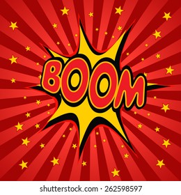 boom label vector 