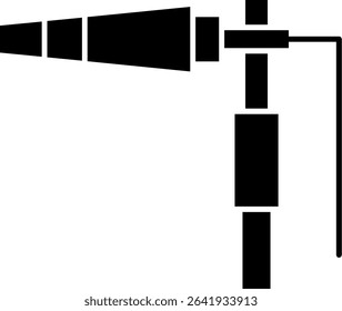 Boom Operator Glyph Vector Icon Design