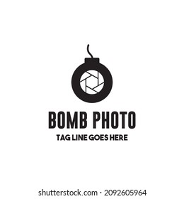 boom photo logo icon illustration