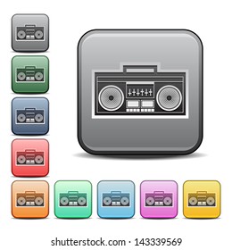 Boombox Radio Icon