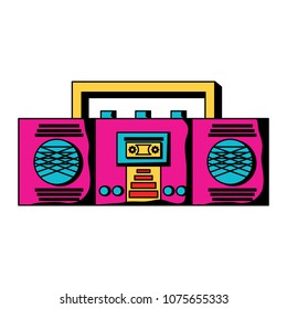 boombox stereo device