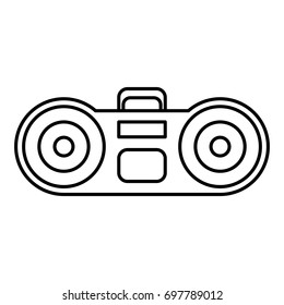 boombox stereo system icon