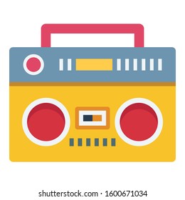 
Boombox  Vector icon which can be easily modified or edit
