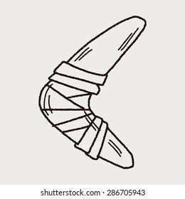 Boomerang doodle