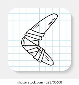Boomerang doodle