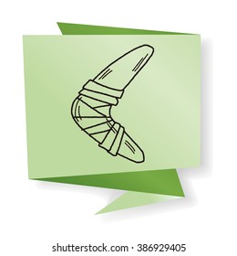 Boomerang doodle