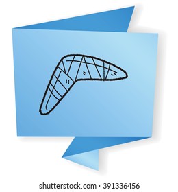 boomerang doodle