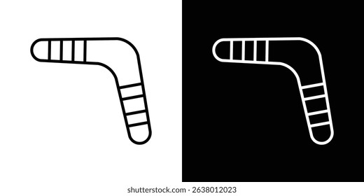 Boomerang icon Graphic vector set for ui design