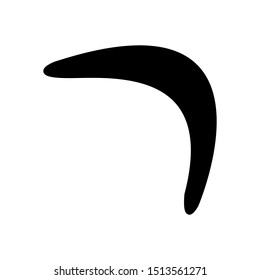 boomerang icon vector design template