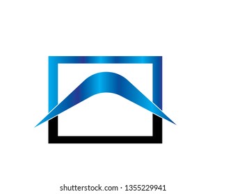 Boomerang logo vector - Vector
