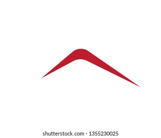 Boomerang logo vector - Vector
