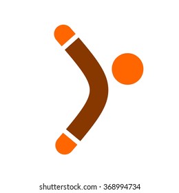boomerang logo vector.